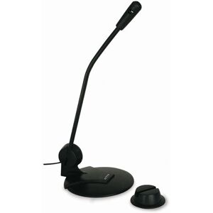 NGS MS102 Mikrofon - Verstellbar - Hohe Empfindlichkeit - 3,5mm Klinke - 1,8m Kabel - Schwarz NGS MS102 Mikrofon - Verstellbar - Hohe Empfindlichkeit - 3,5mm Klinke - 1,8m Kabel - Schwarz