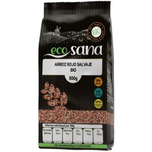 EcoSana Arroz Rojo Orgánico - 500 g, Azúcares Naturales EcoSana Arroz Rojo Orgánico - 500 g, Azúcares Naturales