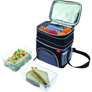 JATA 954 Recipiente Térmico - Bolsa de Alimentos, 2,6L, Preto, Cinza JATA 954 Recipiente Térmico - Bolsa de Alimentos, 2,6L, Preto, Cinza