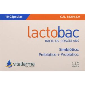VITALFARMA Lactobac 10 Capsules - Dietary Supplement VITALFARMA Lactobac 10 Capsules - Dietary Supplement