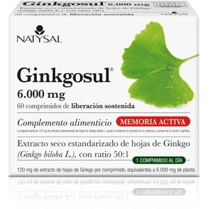 Natysal Ginkgosul 60 Capsules - Dietary Supplement Natysal Ginkgosul 60 Capsules - Dietary Supplement