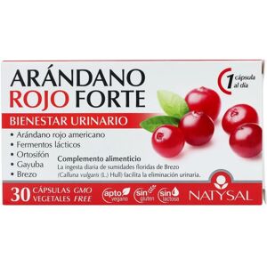 Natysal Cranberry Forte - Apoyo Urinario - 30 Cápsulas Natysal Cranberry Forte - Apoyo Urinario - 30 Cápsulas