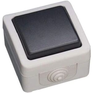 Interrupteur Étanche GSC Evolution - 10A 250V IP44 - Gris - Publicité Interrupteur Étanche GSC Evolution - 10A 250V IP44 - Gris - Publicité