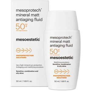 Mesoestetic Mesoprotech Mineral Matt SPF50+ - Crème solaire - Publicité Mesoestetic Mesoprotech Mineral Matt SPF50+ - Crème solaire - Publicité