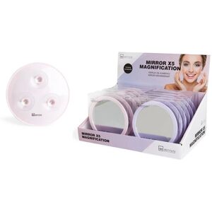 Specchio per Trucco IDC Institute 28005R - Ingrandimento x5, Rotondo, Colori Vari Specchio per Trucco IDC Institute 28005R - Ingrandimento x5, Rotondo, Colori Vari