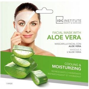 Masque Visage Aloe Vera IDC Institute - Hydratant & Éclaircissant - Publicité Masque Visage Aloe Vera IDC Institute - Hydratant & Éclaircissant - Publicité