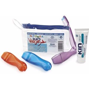 Kin Travel Toothbrush and Toothpaste Set - Compact Oral Care Kit Kin Travel Toothbrush and Toothpaste Set - Compact Oral Care Kit