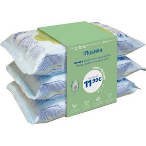 Mustela Toallitas Aguacate Pack 3x60 - Toallitas húmedas Mustela Toallitas Aguacate Pack 3x60 - Toallitas húmedas