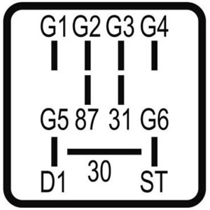 MAHLE MHG 22 Ohjausyksikkö - 9 liitintä MAHLE MHG 22 Ohjausyksikkö - 9 liitintä
