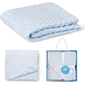 Manta de bebê Interbaby - Veludo macio, 80x110cm, Azul Manta de bebê Interbaby - Veludo macio, 80x110cm, Azul