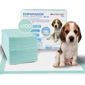 Mobiclinic Husdjurspads 56x56cm 100 st - Absorberande och hygieniska Mobiclinic Husdjurspads 56x56cm 100 st - Absorberande och hygieniska