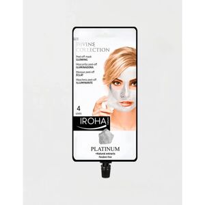 Iroha Marque Modèle Masque Peel-off Lumineux avec Platine - Masque Facial - Publicité Iroha Marque Modèle Masque Peel-off Lumineux avec Platine - Masque Facial - Publicité