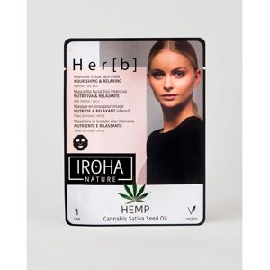 Masque facial hydratant Iroha Nature - Peau normale à sèche - Publicité Masque facial hydratant Iroha Nature - Peau normale à sèche - Publicité