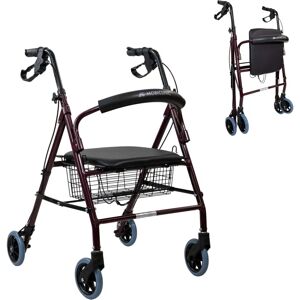 Mobiclinic Aluminium-Gehhilfe - Leicht, Klappbar, mit Verriegelbaren Bremsen Mobiclinic Aluminium-Gehhilfe - Leicht, Klappbar, mit Verriegelbaren Bremsen