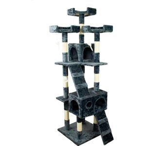 Arbre à Chat Grande Mobiclinic Tom avec Corde Sisal - Supporte 10kg - Publicité Arbre à Chat Grande Mobiclinic Tom avec Corde Sisal - Supporte 10kg - Publicité