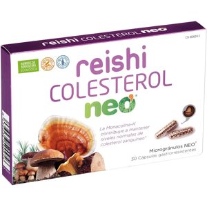 Neo Reishi Colesterol - Extratos de Cogumelos Orgânicos - 30 Cápsulas - Suplemento Alimentar Neo Reishi Colesterol - Extratos de Cogumelos Orgânicos - 30 Cápsulas - Suplemento Alimentar