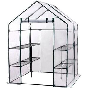 Gardiun - Invernadero Doble Hoja - 143x143x195 cm - 4 Estantes Gardiun - Invernadero Doble Hoja - 143x143x195 cm - 4 Estantes