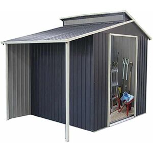 Abri de jardin Gardiun Nottingham en acier avec porche - Abri de jardin - Publicité Abri de jardin Gardiun Nottingham en acier avec porche - Abri de jardin - Publicité