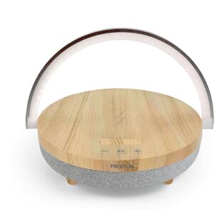 PRIXTON Lampe de Table Sans Fil avec Haut-parleur Bluetooth 10W - Moderne & Portable - Publicité PRIXTON Lampe de Table Sans Fil avec Haut-parleur Bluetooth 10W - Moderne & Portable - Publicité