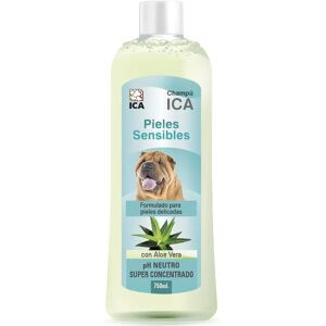 Shampoing ICA Peau Sensible Aloe Vera pour Chien - Shampooing - Publicité Shampoing ICA Peau Sensible Aloe Vera pour Chien - Shampooing - Publicité