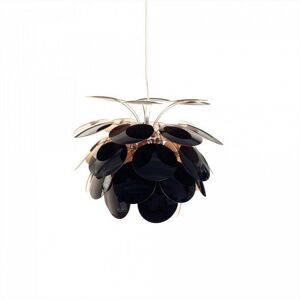 Suspension Discoco Marset - 53cm - Noir/Or - 200cm - Publicité Suspension Discoco Marset - 53cm - Noir/Or - 200cm - Publicité