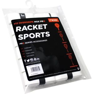 Nox Pro Padel Overgrip 12 kpl Valkoinen Nox Pro Padel Overgrip 12 kpl Valkoinen