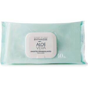 Byphasse Aloe Vera Makeup Remover Wipes - Sensitive Skin - 40 pcs Byphasse Aloe Vera Makeup Remover Wipes - Sensitive Skin - 40 pcs