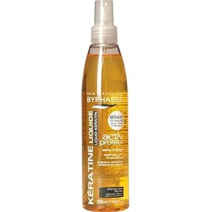 Byphasse Keratine Liquide Activ Protect Cheveux Secs - Kératine Capillaire - Publicité Byphasse Keratine Liquide Activ Protect Cheveux Secs - Kératine Capillaire - Publicité