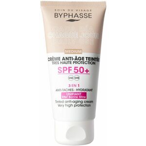 Byphasse Mittel Farb SPF50+ Anti-Aging Gesichtscreme - Hautpflege Byphasse Mittel Farb SPF50+ Anti-Aging Gesichtscreme - Hautpflege