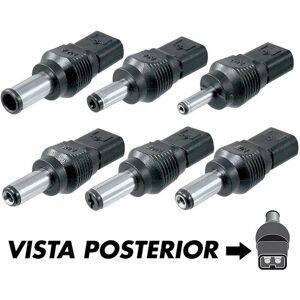 Nimo - Set di 6 Adattatori DC per Serie ALM - Kit connettori di alimentazione Nimo - Set di 6 Adattatori DC per Serie ALM - Kit connettori di alimentazione