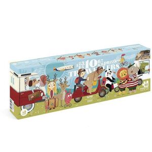 Londji - 10 voyageurs - Πολύχρωμο - Puzzle Londji - 10 voyageurs - Πολύχρωμο - Puzzle