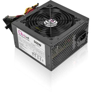 L-Link LL-PS-500-CAB Alimentation - 500W, 24-pin ATX, Noir - Publicité L-Link LL-PS-500-CAB Alimentation - 500W, 24-pin ATX, Noir - Publicité