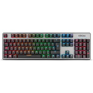 Clavier Gaming Mécanique USB Krom KERNEL - Noir - Publicité Clavier Gaming Mécanique USB Krom KERNEL - Noir - Publicité