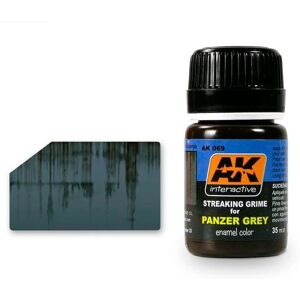 AK Interactive Panzer Grey Émail - Haute Qualité Effet Salissure en Rayures - 35mL - Publicité AK Interactive Panzer Grey Émail - Haute Qualité Effet Salissure en Rayures - 35mL - Publicité