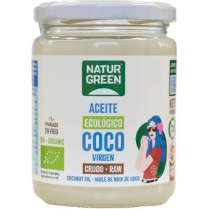 Aceite de coco virgen orgánico Naturgreen - 400 g - 400 ml Aceite de coco virgen orgánico Naturgreen - 400 g - 400 ml