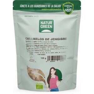 Caramelos de gengibre orgânico Naturgreen - Gengibre Orgânico, Açúcar de cana, Vegetariano Caramelos de gengibre orgânico Naturgreen - Gengibre Orgânico, Açúcar de cana, Vegetariano