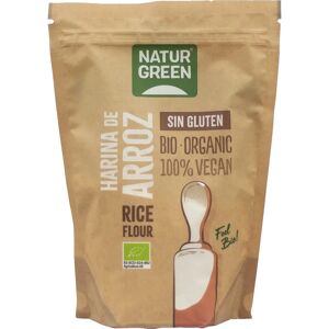 Farinha de arroz orgânica NaturGreen - sem glúten, 500g Farinha de arroz orgânica NaturGreen - sem glúten, 500g