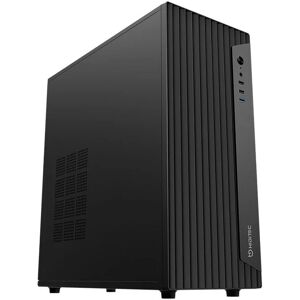 Hiditec Schwarzes Midi Tower Gehäuse - ATX, Staubfilter, USB 3.2 Hiditec Schwarzes Midi Tower Gehäuse - ATX, Staubfilter, USB 3.2