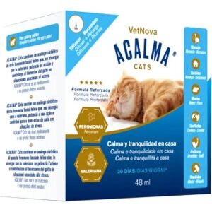 Diffusor Calms Cats Vetnova - Recharge 48ml - Publicité Diffusor Calms Cats Vetnova - Recharge 48ml - Publicité