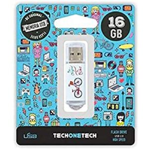 Tech One Tech Pen Drive 16GB USB 2.0 - Pen Drive Tech One Tech Pen Drive 16GB USB 2.0 - Pen Drive