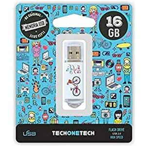 Tech One Tech Be Bike 32GB USB 2.0 - USB-Stick Tech One Tech Be Bike 32GB USB 2.0 - USB-Stick