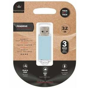 Tech One TEC3010-32 Pen Drive USB 32GB - USB 2.0 - Azul Tech One TEC3010-32 Pen Drive USB 32GB - USB 2.0 - Azul