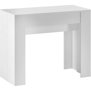 Skraut Home - Table à Manger Extensible - Blanc, 237cm - Publicité Skraut Home - Table à Manger Extensible - Blanc, 237cm - Publicité