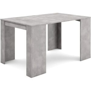 Skraut Home Modèle 140cm - Table Extensible Moderne en Ciment - Publicité Skraut Home Modèle 140cm - Table Extensible Moderne en Ciment - Publicité
