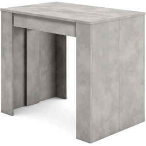 Skraut Home - Console extensible et table à manger - Béton - 220cm - Pour 10 personnes - Publicité Skraut Home - Console extensible et table à manger - Béton - 220cm - Pour 10 personnes - Publicité