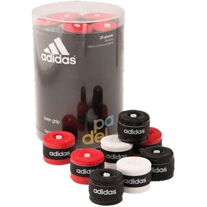 Adidas Padel Overgrip Tacky Feeling 25P - biały/czarny/czerwony - Overgrip Adidas Padel Overgrip Tacky Feeling 25P - biały/czarny/czerwony - Overgrip