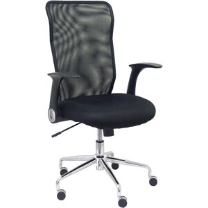 Chaise de bureau ergonomique en maille noire Minaya P&C 4031NE - Publicité Chaise de bureau ergonomique en maille noire Minaya P&C 4031NE - Publicité