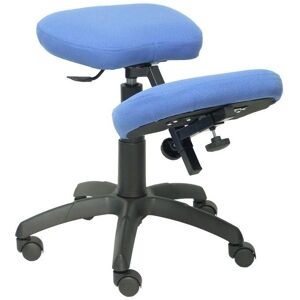 Tabouret de bureau ergonomique réglable Lietor P&C BALI261 Bleu Clair - Publicité Tabouret de bureau ergonomique réglable Lietor P&C BALI261 Bleu Clair - Publicité