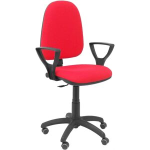 Chaise de bureau ergonomique rouge Piqueras y Crespo - 04cp - Publicité Chaise de bureau ergonomique rouge Piqueras y Crespo - 04cp - Publicité