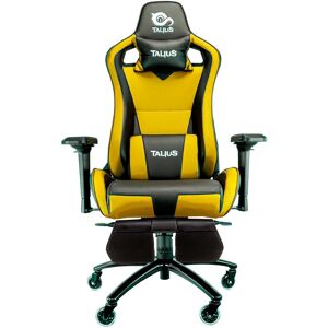 Chaise de Gaming TALIUS Caiman Jaune - Siège de jeu universel avec accoudoirs 4D - Publicité Chaise de Gaming TALIUS Caiman Jaune - Siège de jeu universel avec accoudoirs 4D - Publicité